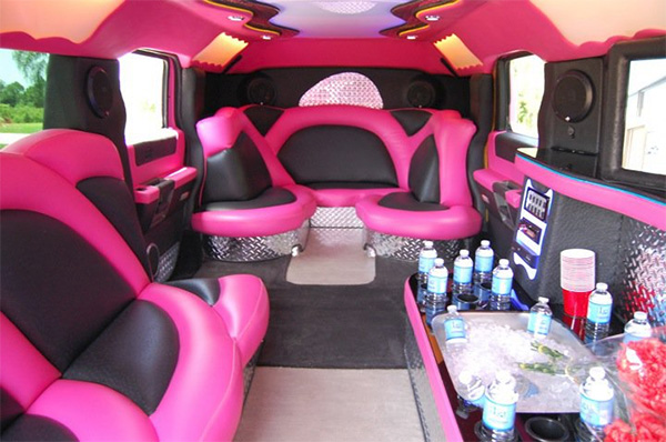 Winter Haven Pink Hummer Limo 